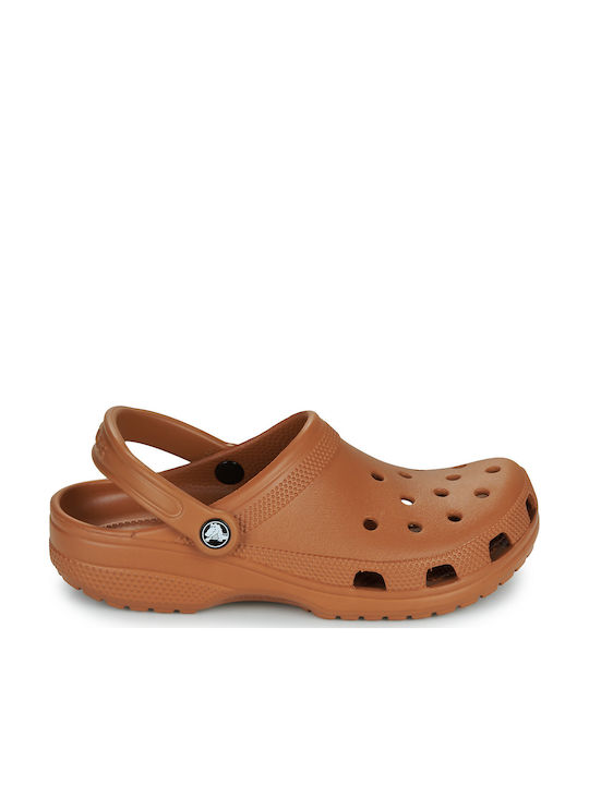 Crocs Classic Σαμπό Καφέ