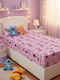 Disney Bettlaken Einzeln Mit Gummizug Baumwolle Minnie 90x200cm