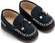 Babywalker Blue Baptism Moccasins