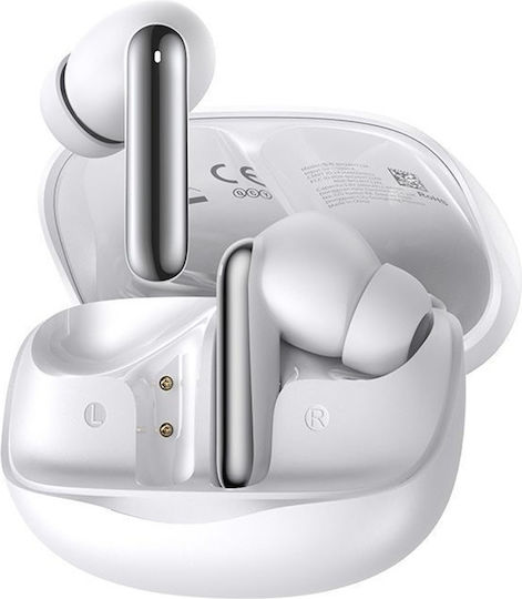 QCY Melobuds N50 Bluetooth Handsfree Earphones with Sweat Resistance and Charging Case White