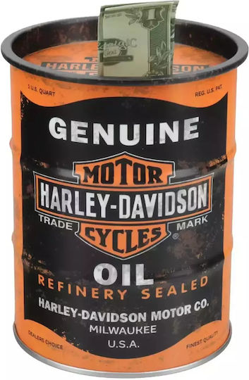 Pușculiță Retro Butoi de Ulei Harley-Davidson 10015144