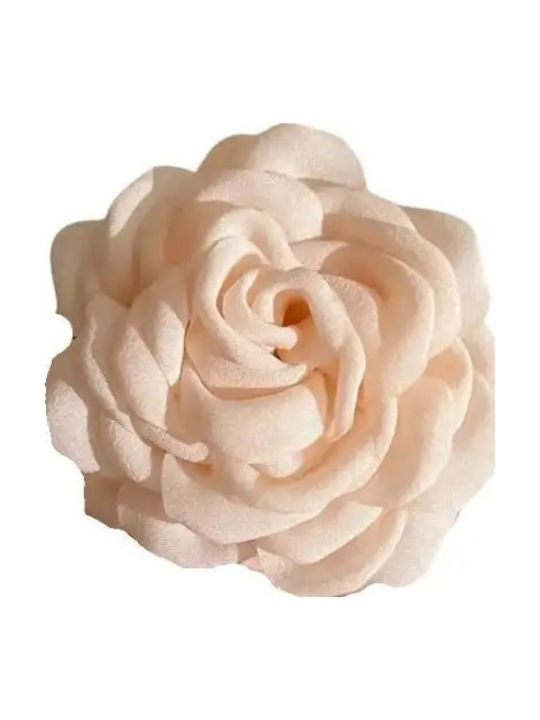 Ecarla Haarklammer Große Spange Creme Rose XL Sp288k