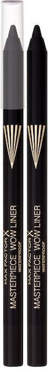 Max Factor Masterpiece Wow Liner Waterproof Gel Μολύβι Ματιών 300 Midnight Black