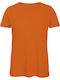 B&C Women Γυναικείο Διαφημιστικό T-shirt Κοντομάνικο Orange