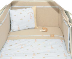 Baby Oliver Πάντα Κλασική Εσωτερική Μπέζ 34x210cm