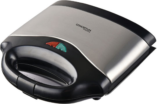 Conceptum Sandwich Maker for for 2 Sandwiches Sandwiches 850W Inox