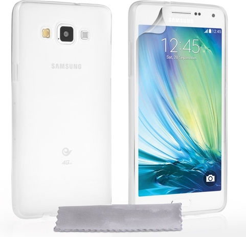 YouSave Accessories By Yousave Back Cover Σιλικόνης Σετ με Τζαμάκι Διάφανο (Samsung Galaxy A5 by YouSave Accessories)