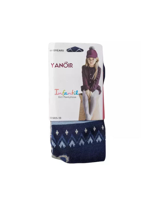 Παιδικό Καλσόν Κορίτσια Yanoir Shapes Μπλε
