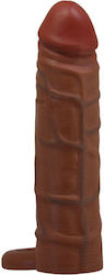 Pretty Love Penis Sleeve Penis Extension with Vibration Flesh 2.5cm