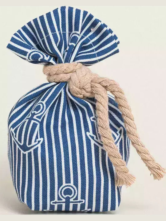 Pouch Base Anchor Design Blue Stripes 8cm X 12cm 390212 Ntampoudis Ntm-390212