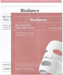 Biodance Bio Collagen Real Deep Jelly Mask 4τμχ