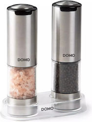 Domo Set Electric Salt and Pepper Mills 7.6cm Domo Set Electric Salt and Pepper Mills 7.6cm