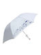 Domina Automatic Umbrella Compact White