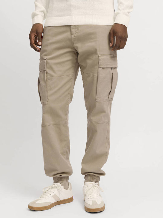 Jack & Jones Παντελόνι Cargo Ελαστικό Crockery