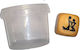 White Position Dice In A Plastic Jar Couples