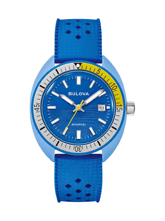 Bulova Snorkel Мъжки Часовник 41mm На Батерия С...