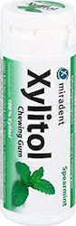 Miradent Xylitol Chewing Gum Spearmint Flavor 30 Pieces