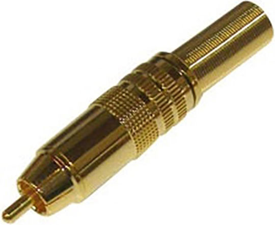Cablu RCA Tată ID10mm Placat cu Aur Negru RP1462G Ultimax