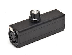 Adaptor Metro A-116 3 pini XLR Masculin la 3 pini XLR Feminin Control Volum Adaptor Metro A-116 3 pini XLR Masculin la 3 pini XLR Feminin Control Volum