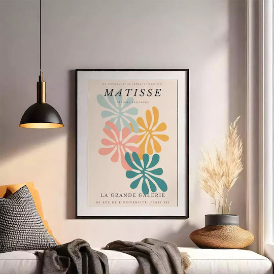 Poster Matisse La Grande Galerie Art017 21cm X 30cm Λευκό Κάδρο Pvc 18x24