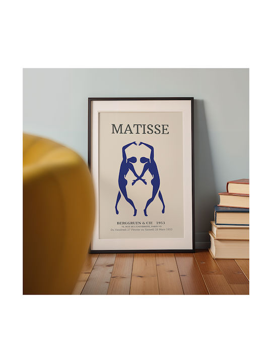 Poster Matisse Berggruen & Cie Art016 21cm X 30cm White Frame PVC 18x24