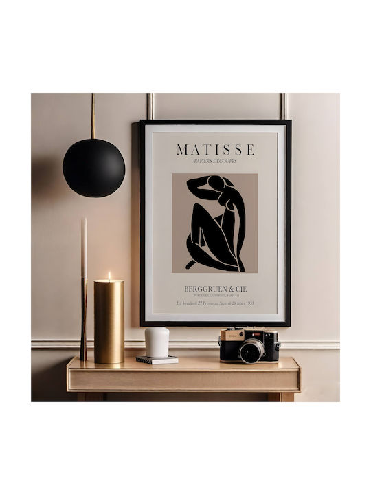 Poster Matisse Cut-Outs Art049 21cm X 30cm White PVC Frame 18x24