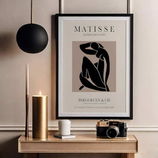 Плакат Matisse Cut-Outs Art049 21см X 30см Бяла PVC рамка 18x24
