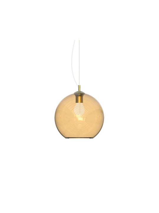 Ideal Lux Nemo Honey Pendant Light 40x40cm