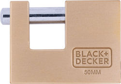 Black & Decker Λουκέτο Τάκου με Κλειδί 50mm
