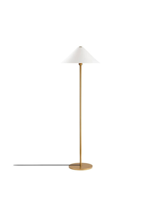Megapap Cansu Lampa de podea Î150xL46cm. cu Soclu pentru Bec E27 Alb