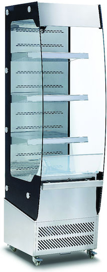 Karamco Βιτρίνα Συντήρησης με Χωρητικότητα 220lt 49.5x67.4x174.2cm