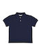 Παιδικό Polo Κοντομάνικο Μπλε Basic