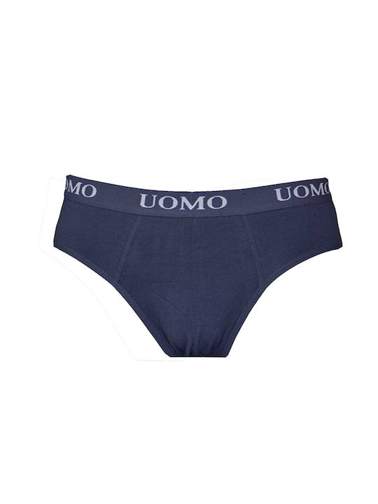 Uomo Men's Slip Dark Blue