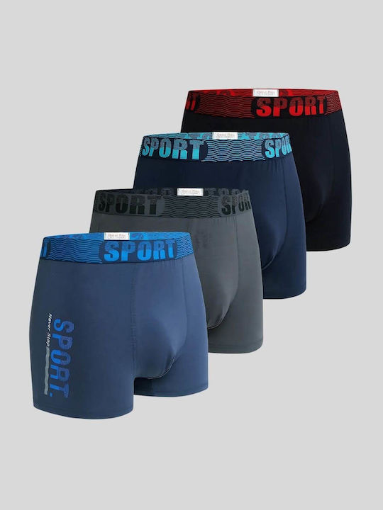 Uomo Men's Boxers 4Pack Colorful