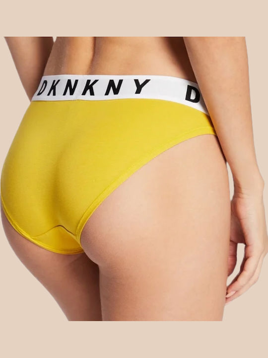 DKNY Damen Slip Yellow