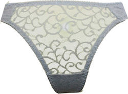 Jiexin Women's Briefs Gray