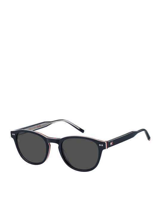 Tommy Hilfiger Men's Sunglasses with Navy Blue ...