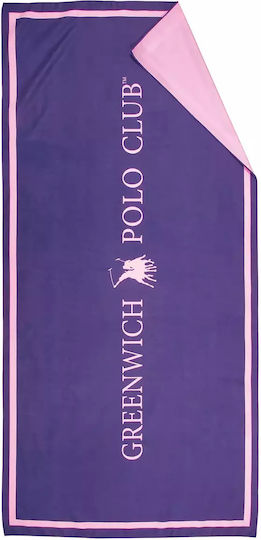 Beach Towel 4028-4030 Greenwich Polo Club 60 Purple