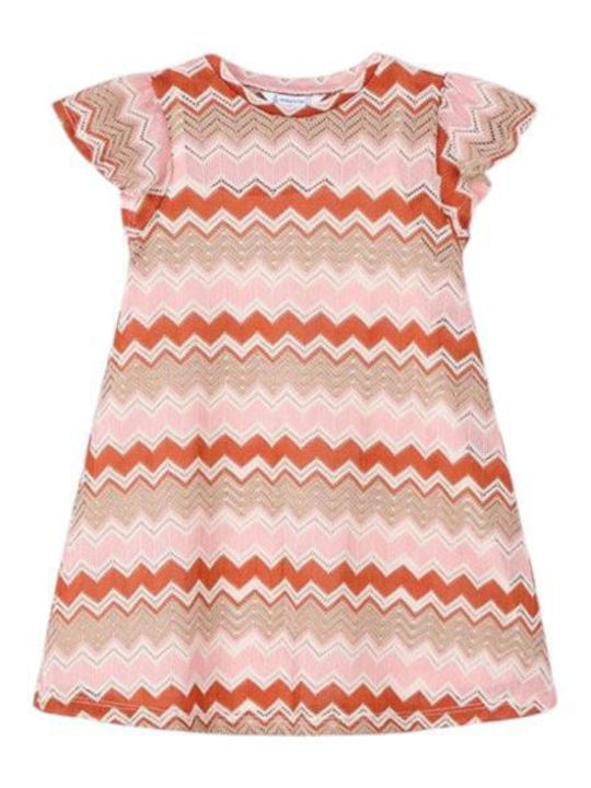 Children's Dress Short Sleeve Knitted Somon