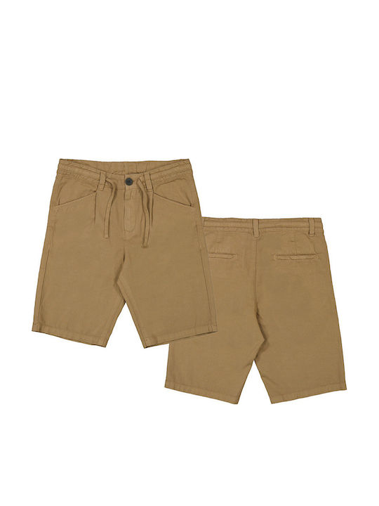 Mayoral Kids' Shorts/Bermudas Fabric Camel