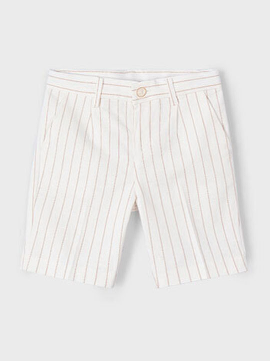 Kinder-Shorts/Bermudas Stoff Weiß