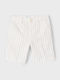Kinder-Shorts/Bermudas Stoff Weiß