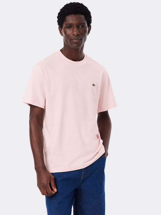 Lacoste T-shirt Ροζ