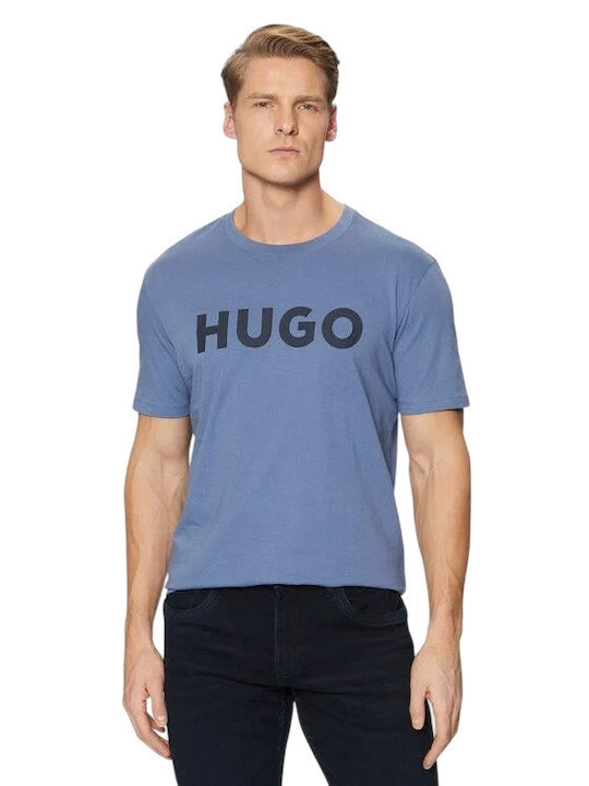 Hugo Dulivio T-Shirt Open Blue