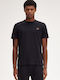 T-shirt Black Whisky Brown