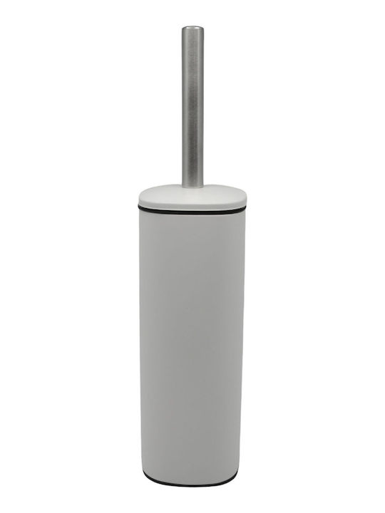 Ankor Metallic Toilet Brush White