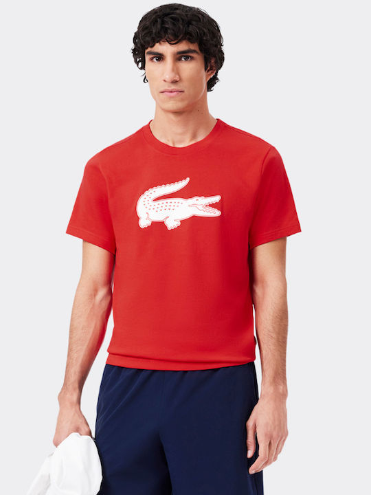 Lacoste T-shirt Κόκκινο