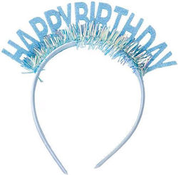 Happy Birthday Blue Headband