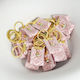 Celfie & CO Christening Charm Keychain Pink 50 Pieces Rhea R44