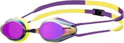 Arena Tracks Mirror Ochelari de Înot Adulți Violet